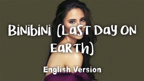 Zack Tabudlo – Binibini (Last Day On Earth) Lyrics.